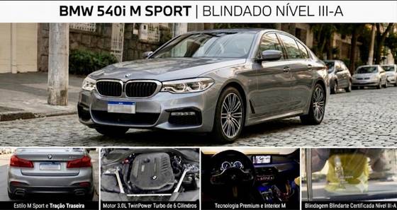BMW 540i 3.0 24V TURBO GASOLINA M SPORT AUTOMÁTICO BMW 540i 3.0 24V TURBO GASOLINA M SPORT AUTOMÁTICO
